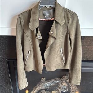 Anthropologie Green Blazer Classic Style